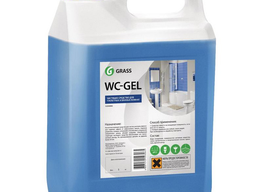 Чистящее средство для туалетных и ванных комнат Grass WC-Gel 5 кг